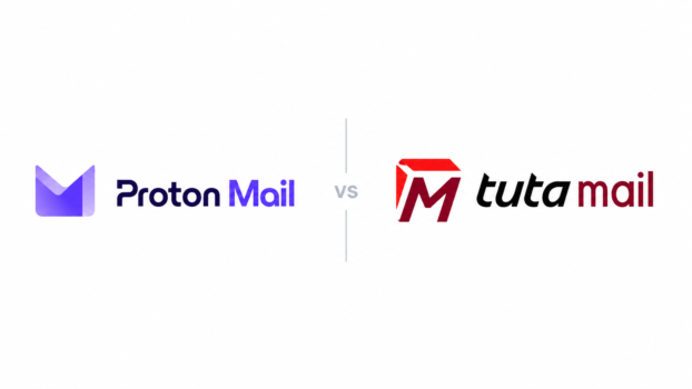 Proton Mail v Tuta Mail Logos